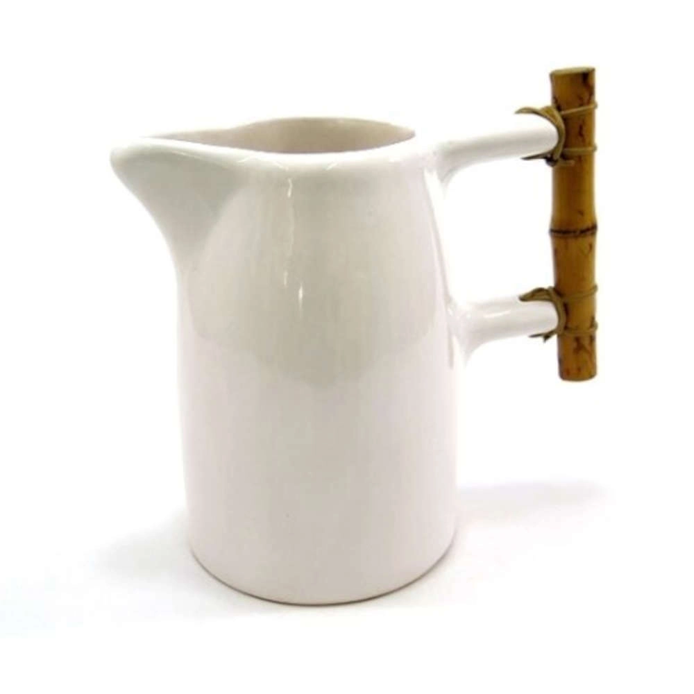 Jarra Sil Sonia Pierry Branca 19 X 14 Cm