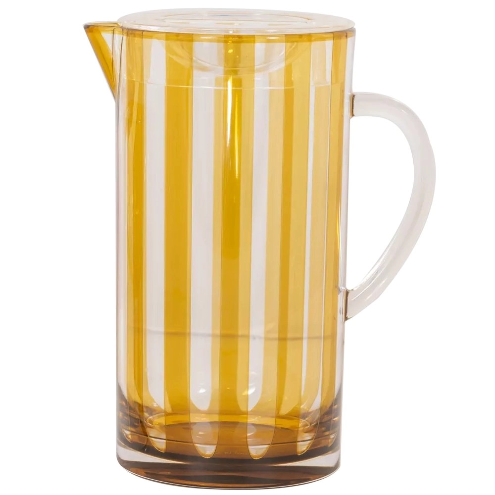 Jarra Stripes de Acrilico Ambar