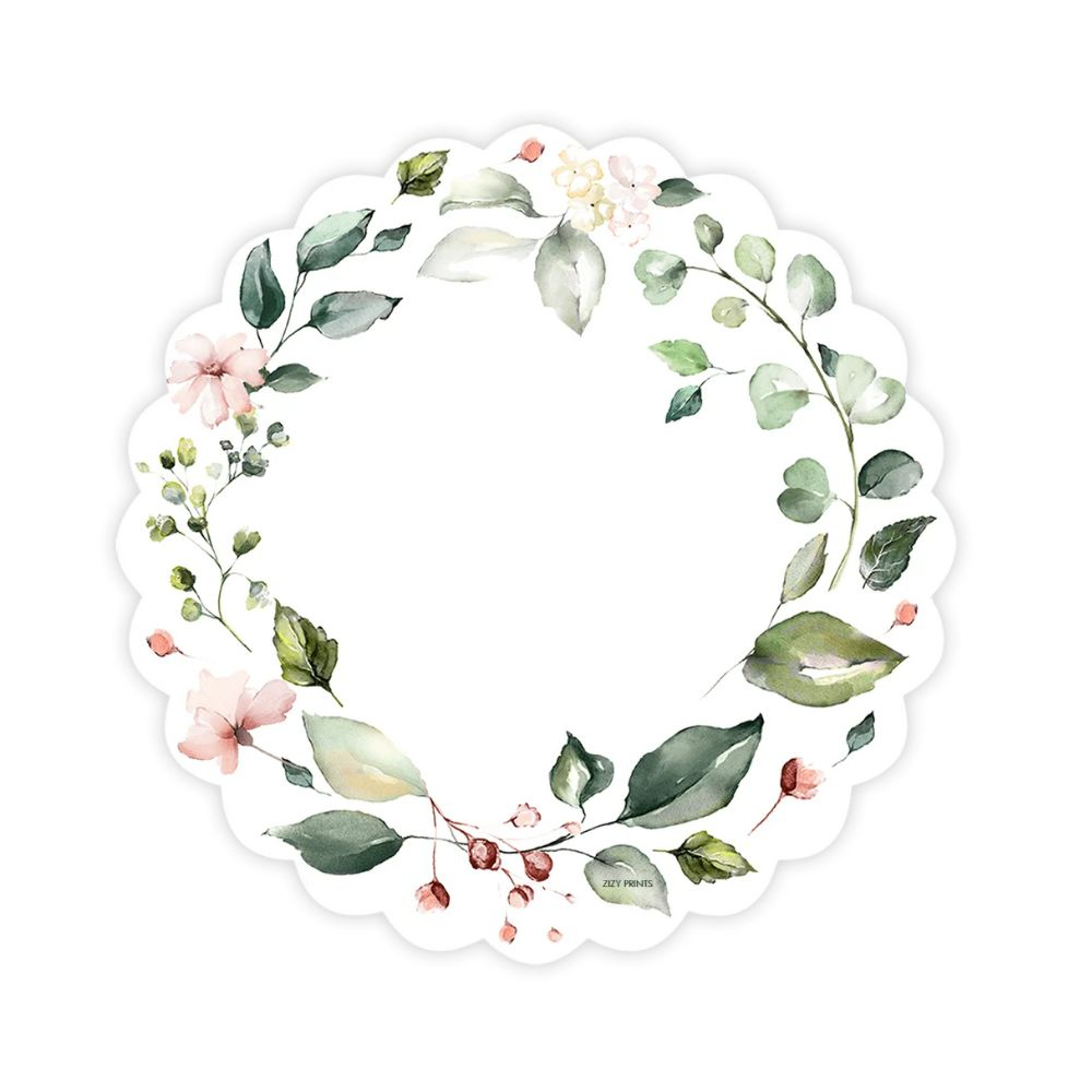 Jg C/ 12 Lugares Americano Fiori - Zizy Prints Jg C/ 12 Lugares Americano Fiori - Zizy Prints