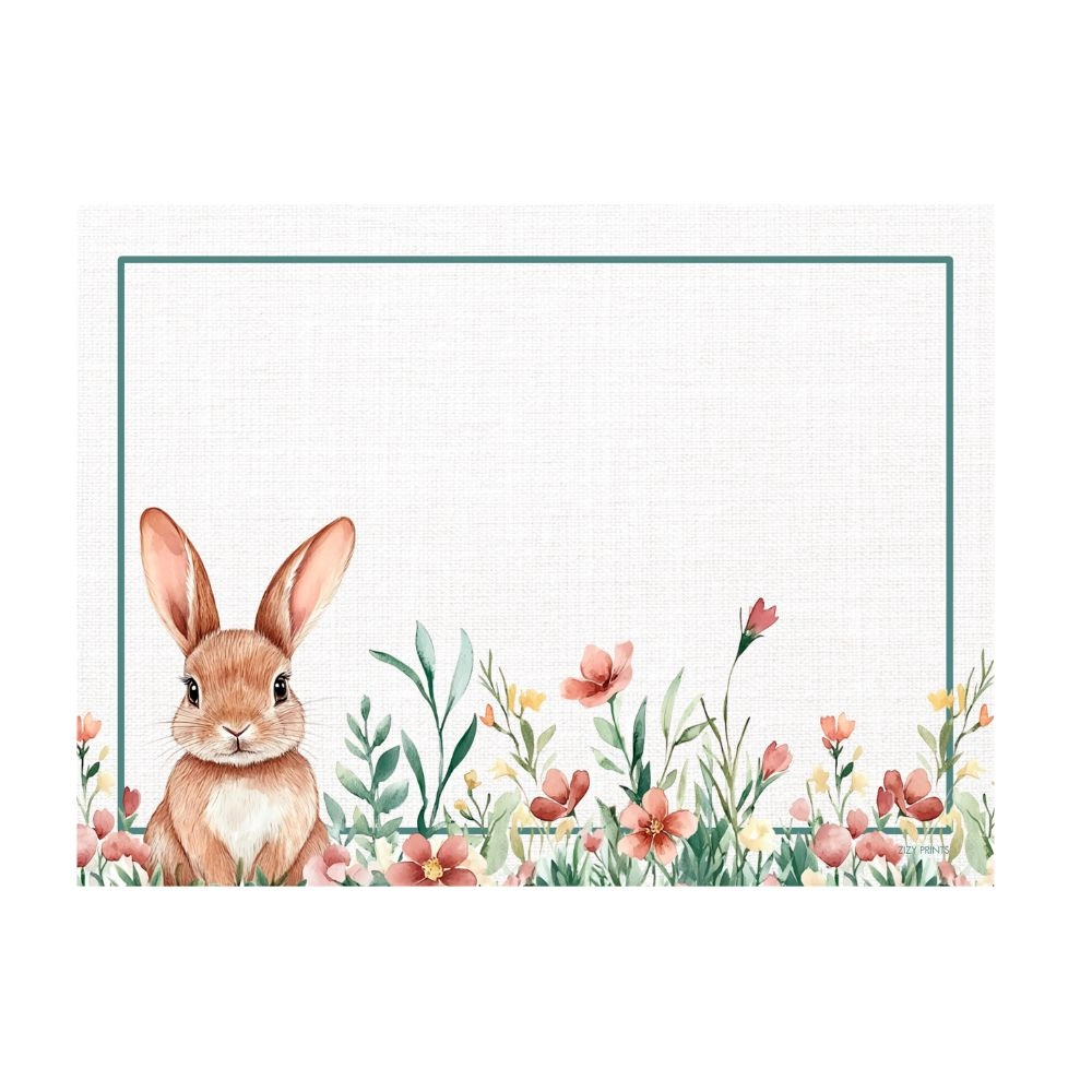 Jg C/ 12 Lugares Americano Pascoa No Jardim - Zizy Prints Jg C/ 12 Lugares Americano Pascoa No Jardim - Zizy Prints