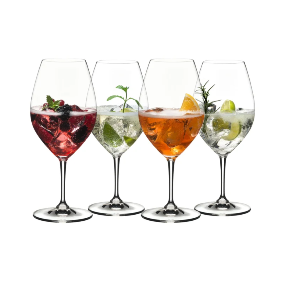 Jg C/ 4 Tacas P/ Aperitivo Riedel 1l Jg C/ 4 Tacas P/ Aperitivo Riedel 1l