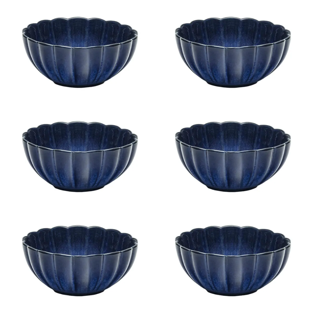 Jg C/ 6 Tigelas P/ Sobremesa 12cm - Amor Perfeito