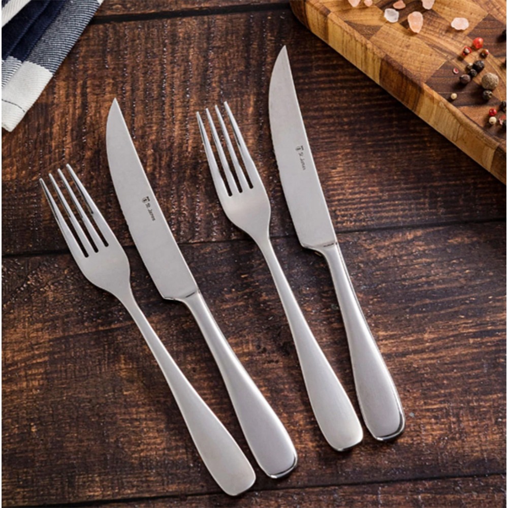 Jogo c/ 12 peças para Churrasco St. James Serenity Aco Inox Jogo c/ 12 peças para Churrasco St. James Serenity Aco Inox