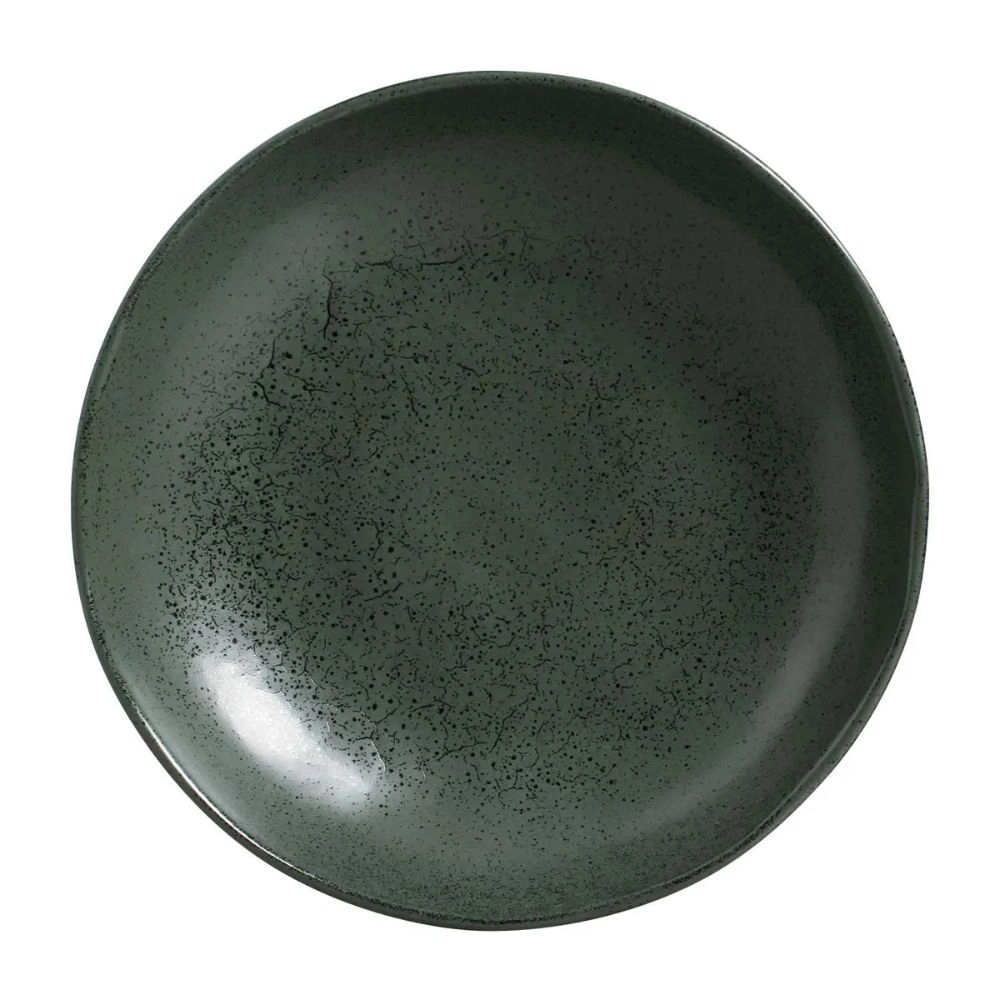 Jogo de Pratos Fundo Porto Brasil Bio Greenery - 6 Pecas