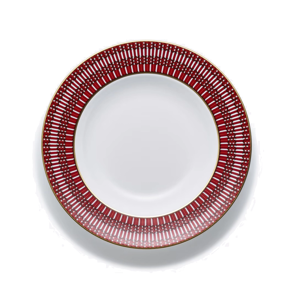 Jg Pratos Fundo Vermelho Arcadia