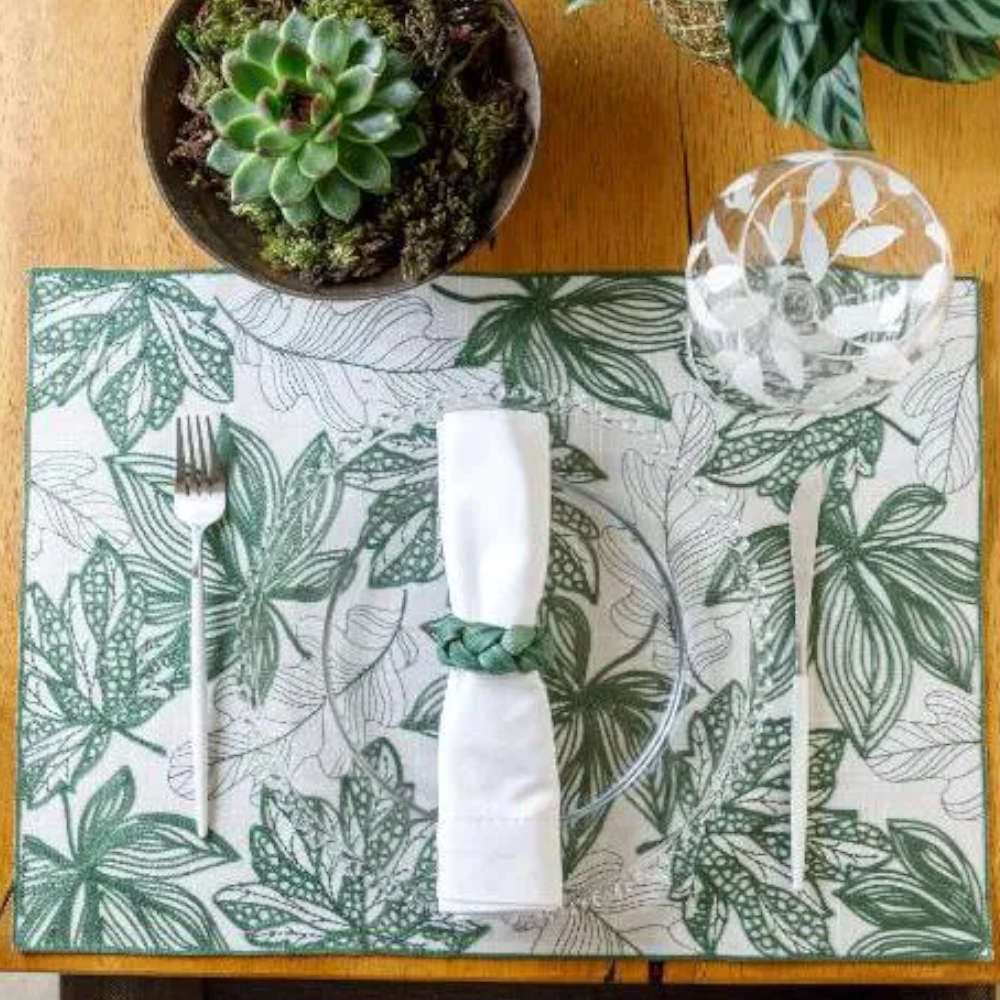 Jogo Americano Auguri Casa Foglia 35 X 50 Cm - Cada