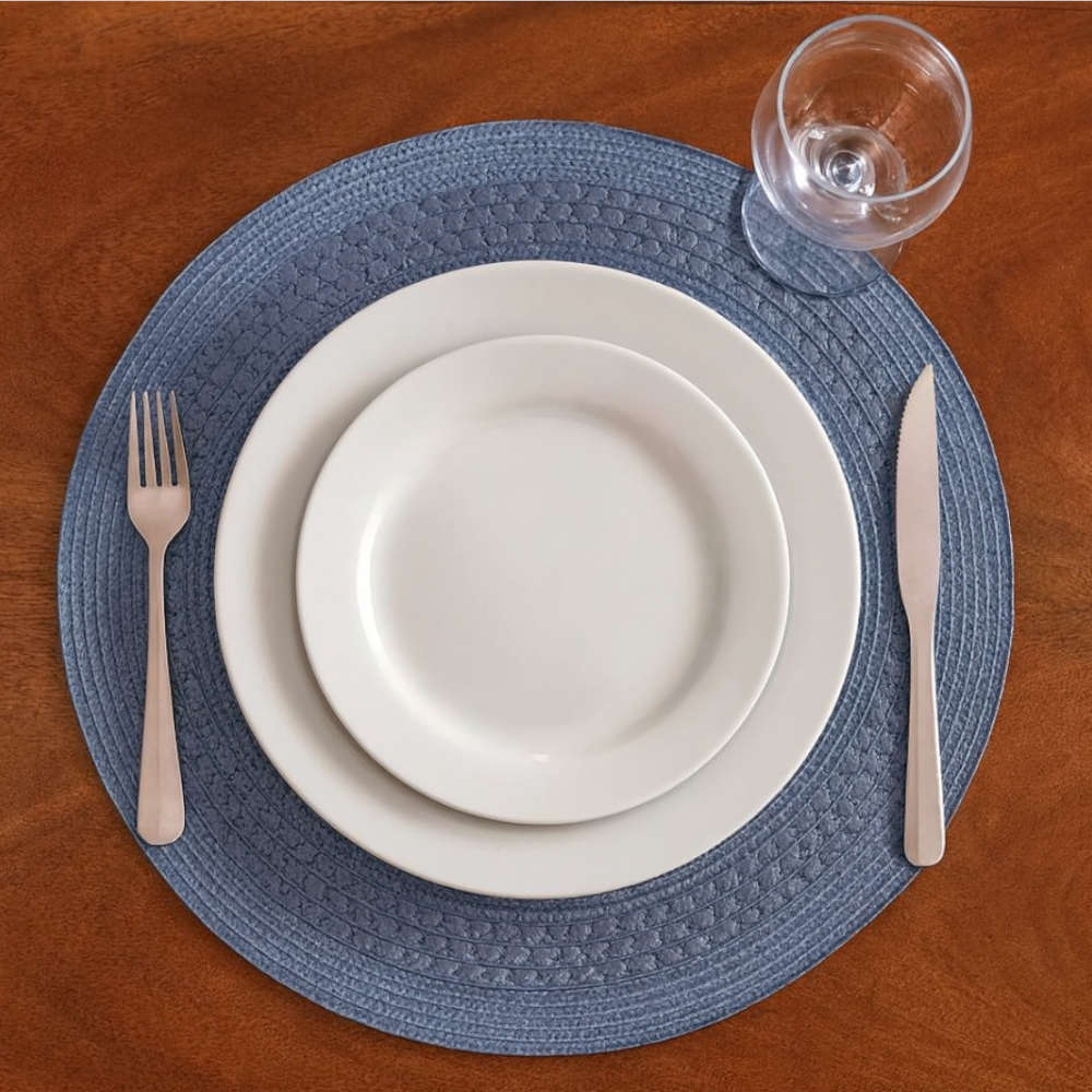 Jogo Americano Bon Gourmet Azul 38 Cm - Cada