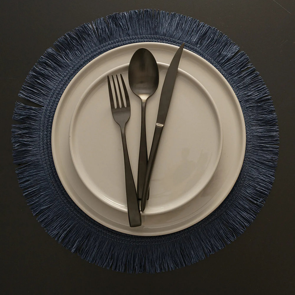 Jogo Americano Bon Gourmet Azul 38 Cm - Cada