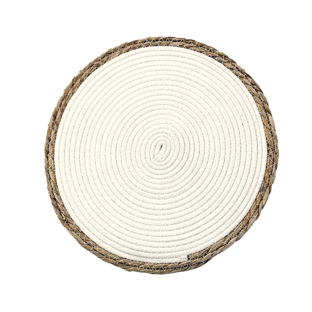 Jogo Americano de Fibra Natural e Algodao Paramoun