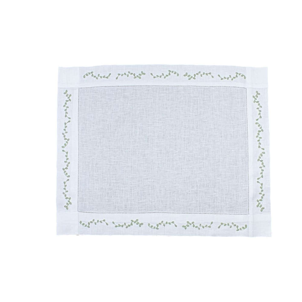 Jogo Americano Retangular Flor de Liss Flores de Anna 50 X 40 Cm