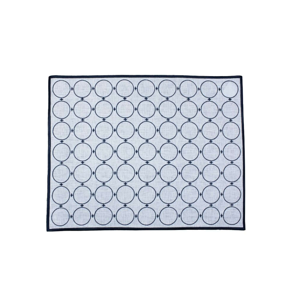 Jogo Americano Retangular Flor de Liss Toscana 46 X 36 Cm