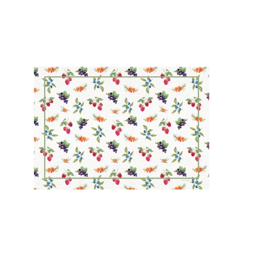 Jogo C/ 12 Lugares Americanos Berries