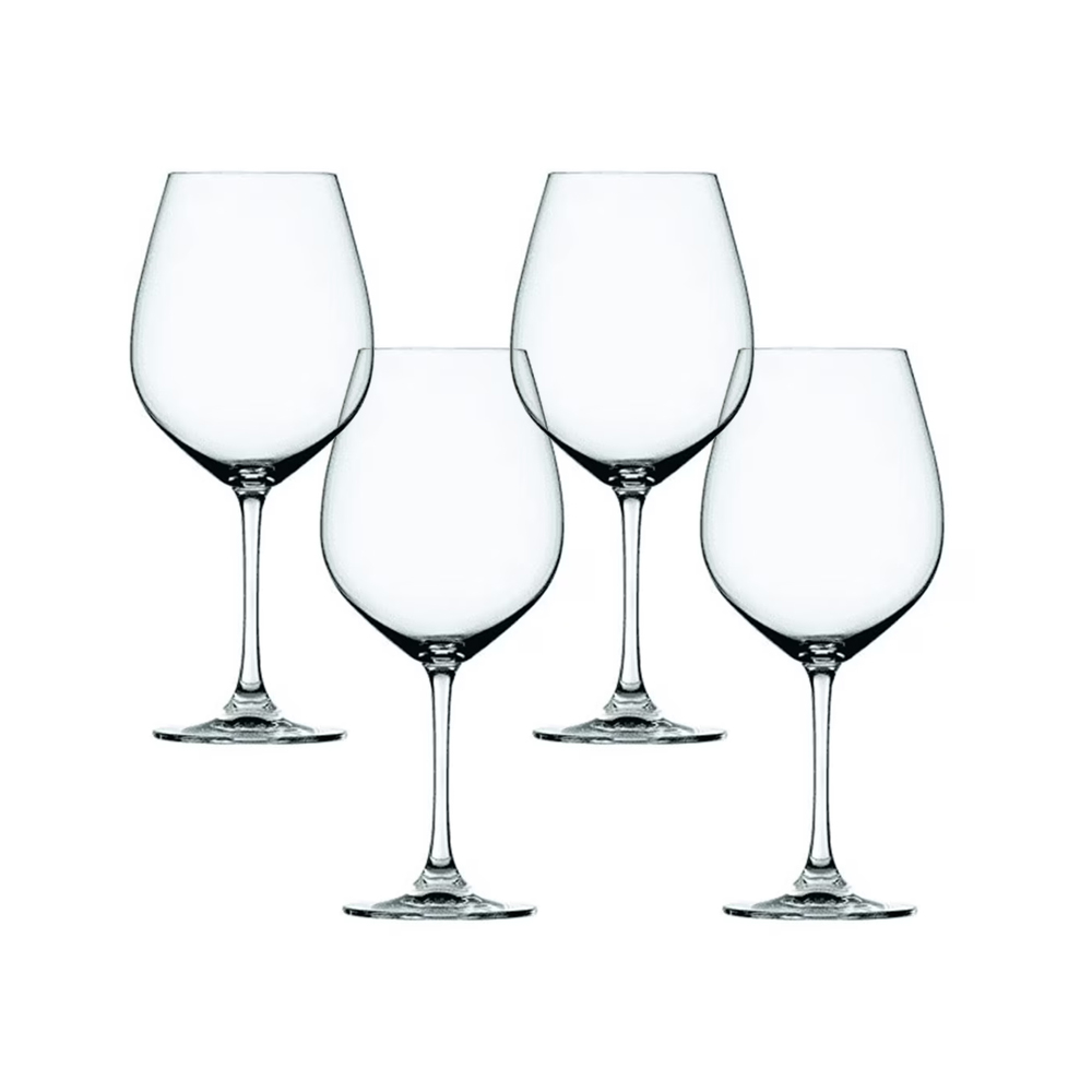 Jogo C/ 4 Tacas Para Vinho Tinto Salute 810 Ml