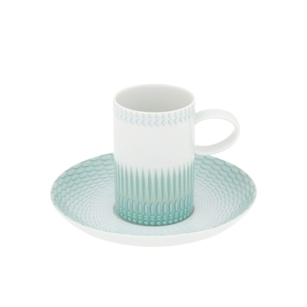 Jogo C/ 4 Xicaras Para Cafe Vista Alegre Venezia 104 Ml