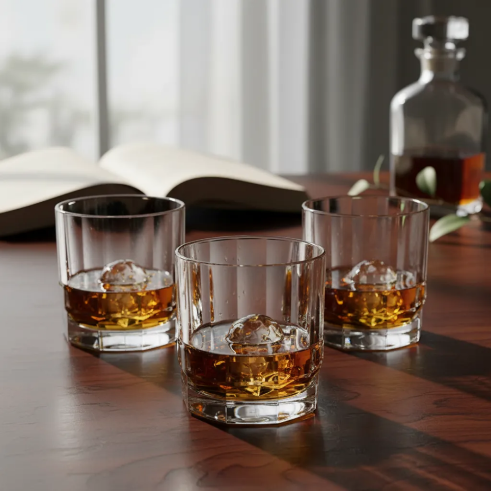 Jogo C/ 6 Copos Baixos P/ Whisky Arca 390 Ml Jogo C/ 6 Copos Baixos P/ Whisky Arca 390 Ml