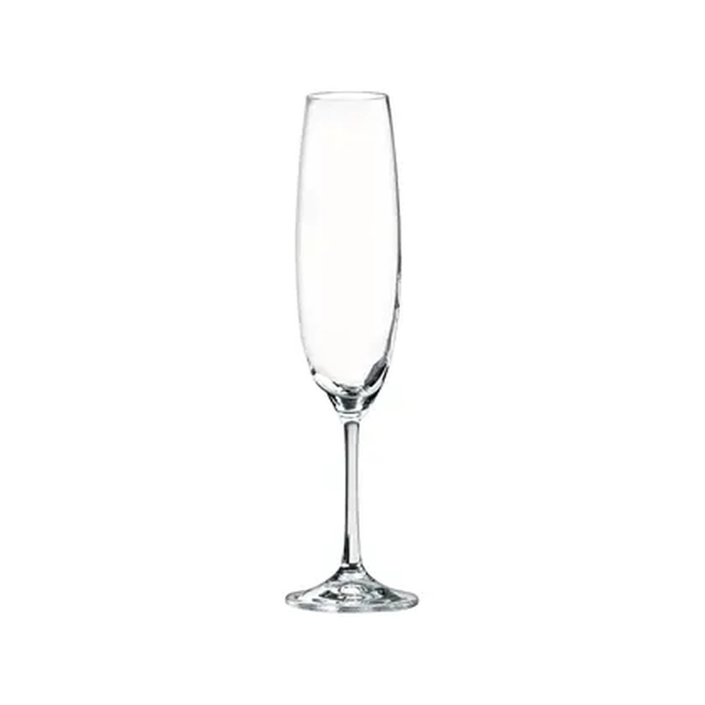 Jogo C / 6 Tacas Para Champanhe Bohemia Fulica 250 Ml Jogo C / 6 Tacas Para Champanhe Bohemia Fulica 250 Ml