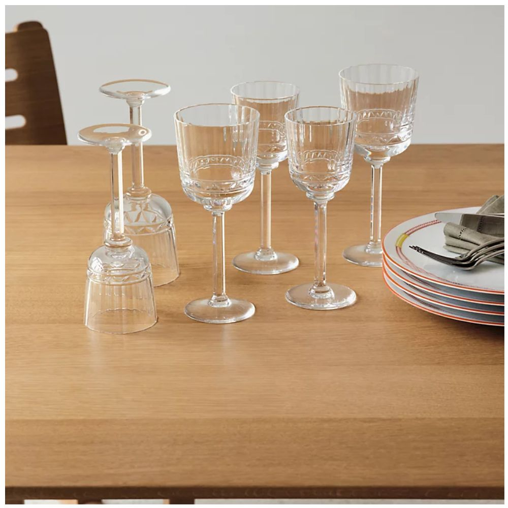 Jogo C/ 6 Tacas Para Vinho Tinho Hermes Iskender  210 Ml