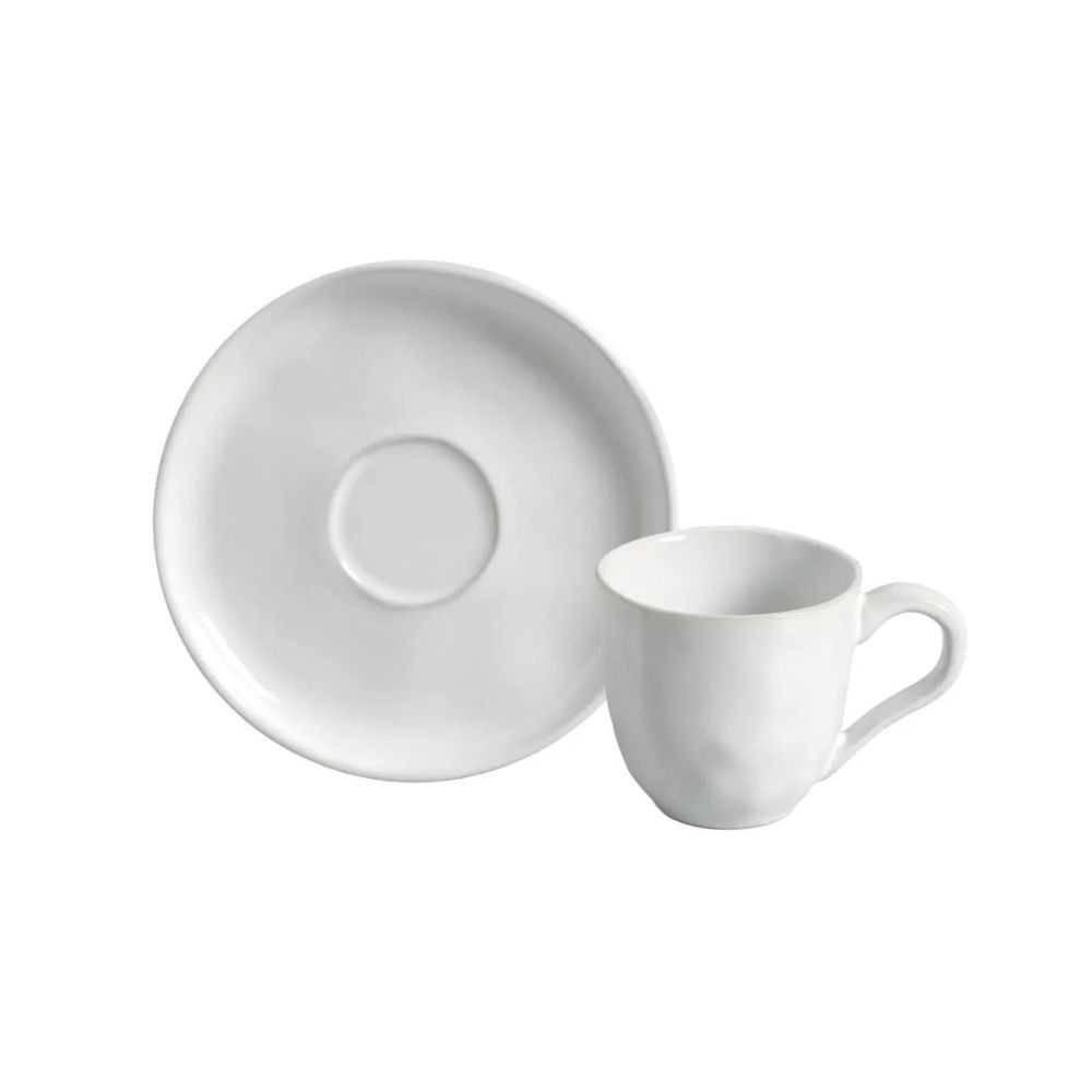Jogo C/ 6 Xicaras Para Cafe Porto Brasil Bio New White 120 Ml Jogo C/ 6 Xicaras Para Cafe Porto Brasil Bio New White 120 Ml