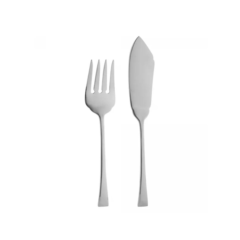 Jogo C/2 Talheres Para Peixe Aco Inox Wolff Berna Jogo C/2 Talheres Para Peixe Aco Inox Wolff Berna