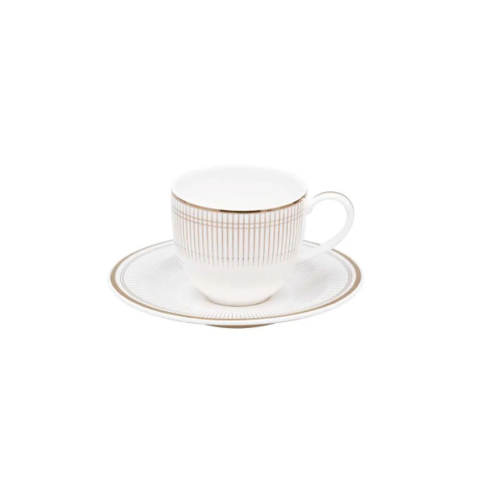 Jogo C/6  Xicara Para Cafe Strauss Harmonia 110 Ml