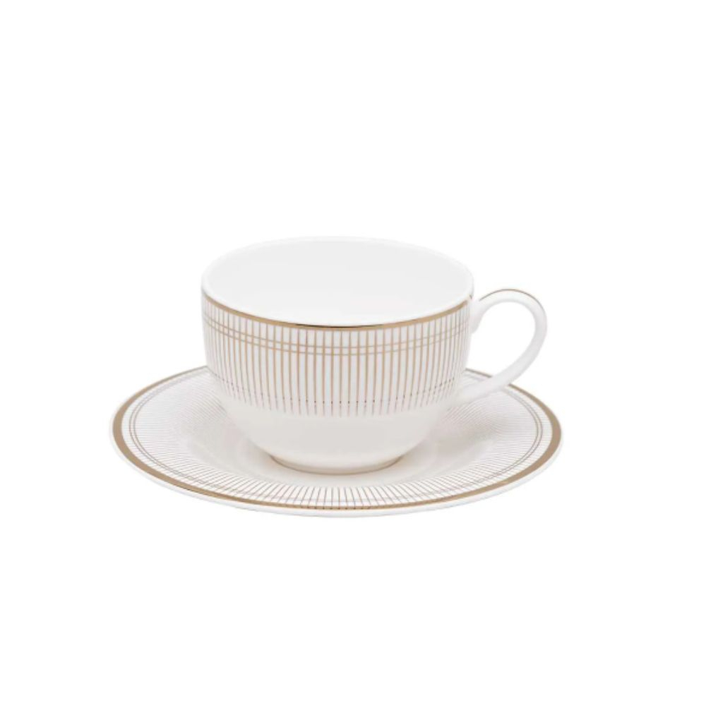 Jogo C/6  Xicara Para Cha Strauss Harmonia 270 Ml