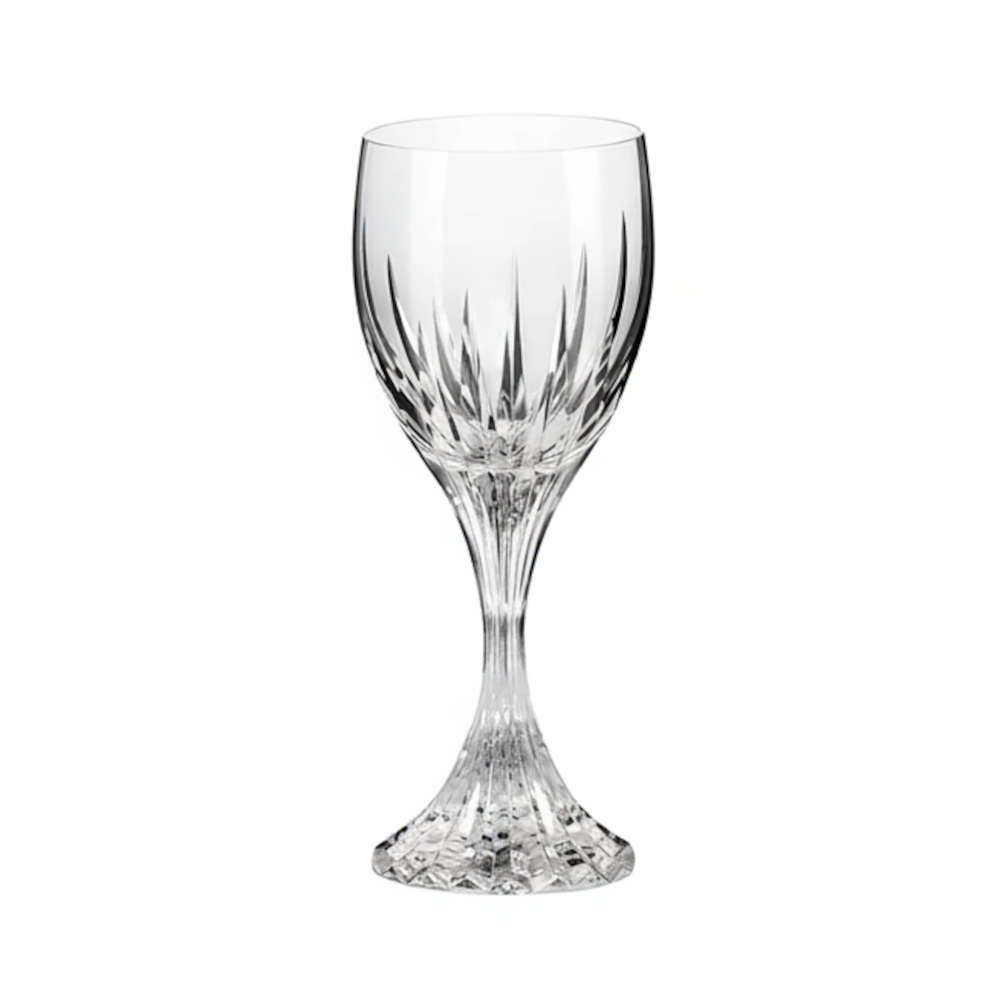 Jogo de 6 Tacas Em Cristal Lapidado Para Agua Strauss