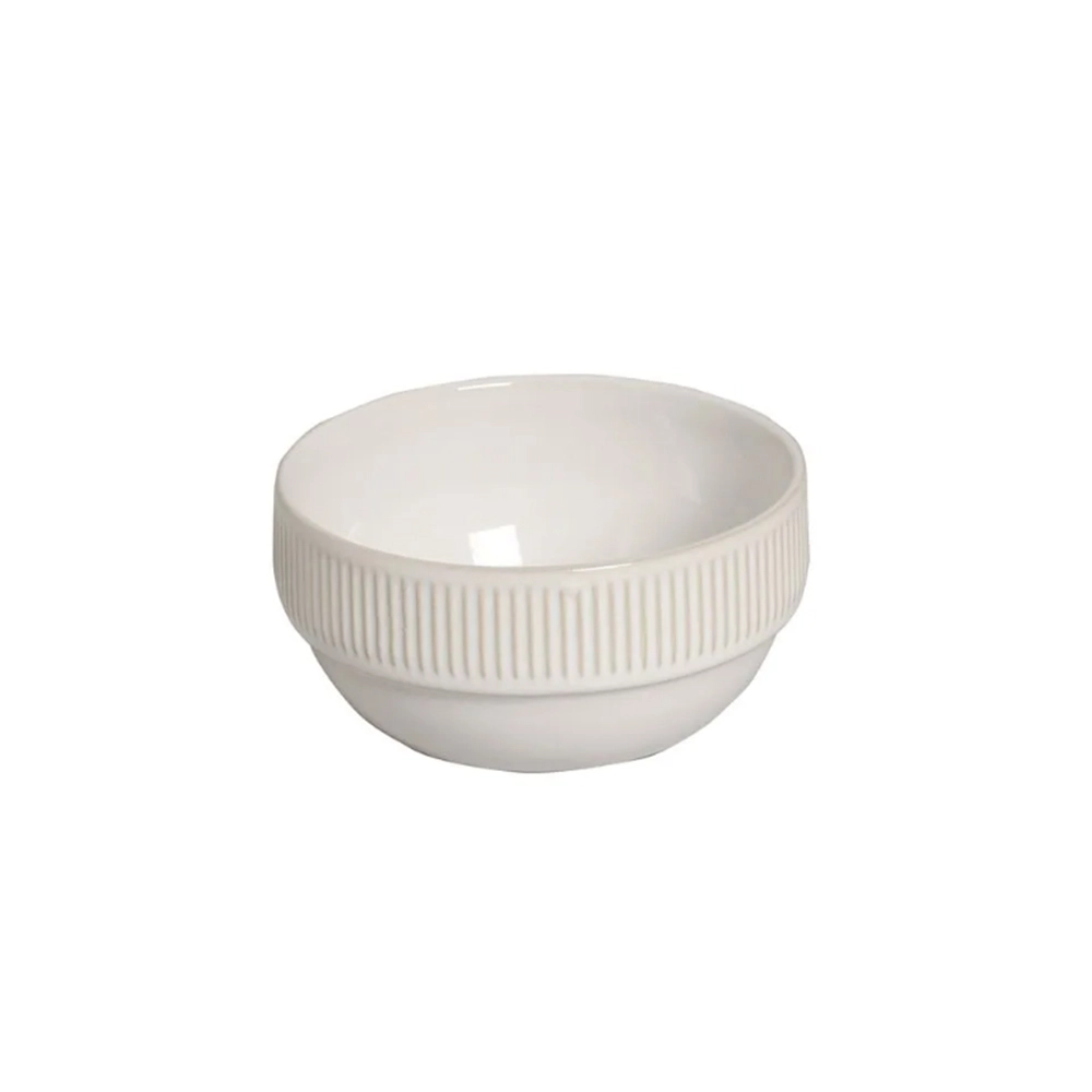Jogo de Bowls Empilhavel Porto Brasil Linhas New White 330 Ml