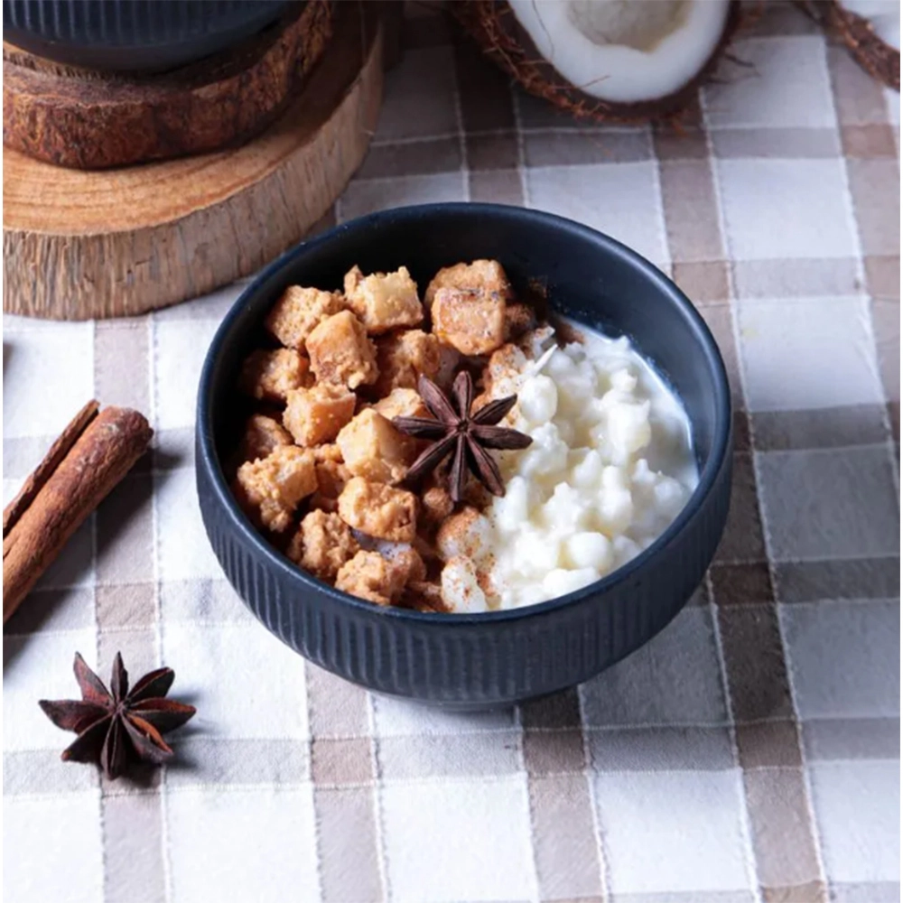 Jogo de Bowls Empilhavel Porto Brasil Linhas Preto Matte 330 Ml