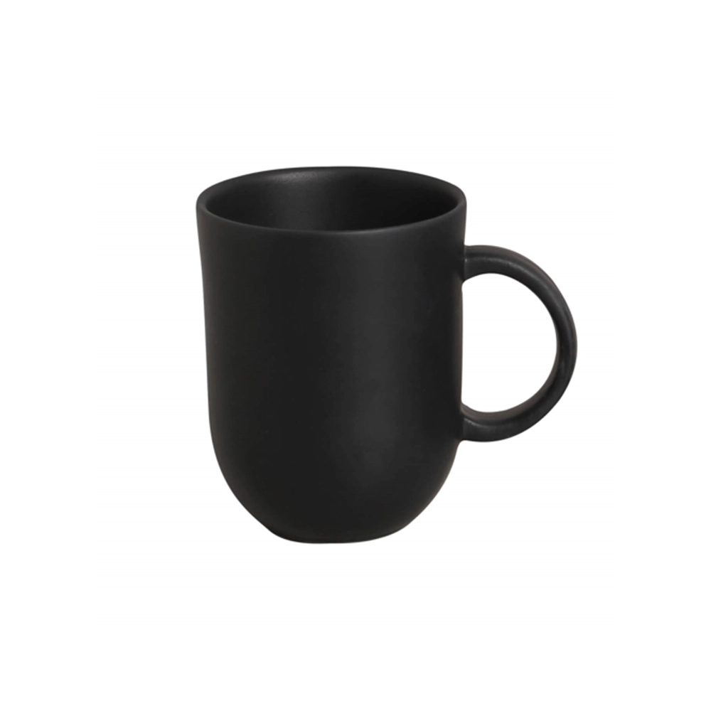Conjunto de 4 Canecas Porto Brasil Coup Grande Preto Matte 330 Ml