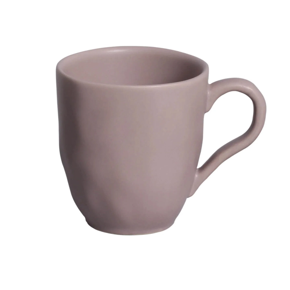 Conjunto de 4 Canecas Porto Brasil Coup Stoneware Mahogany 273 Ml