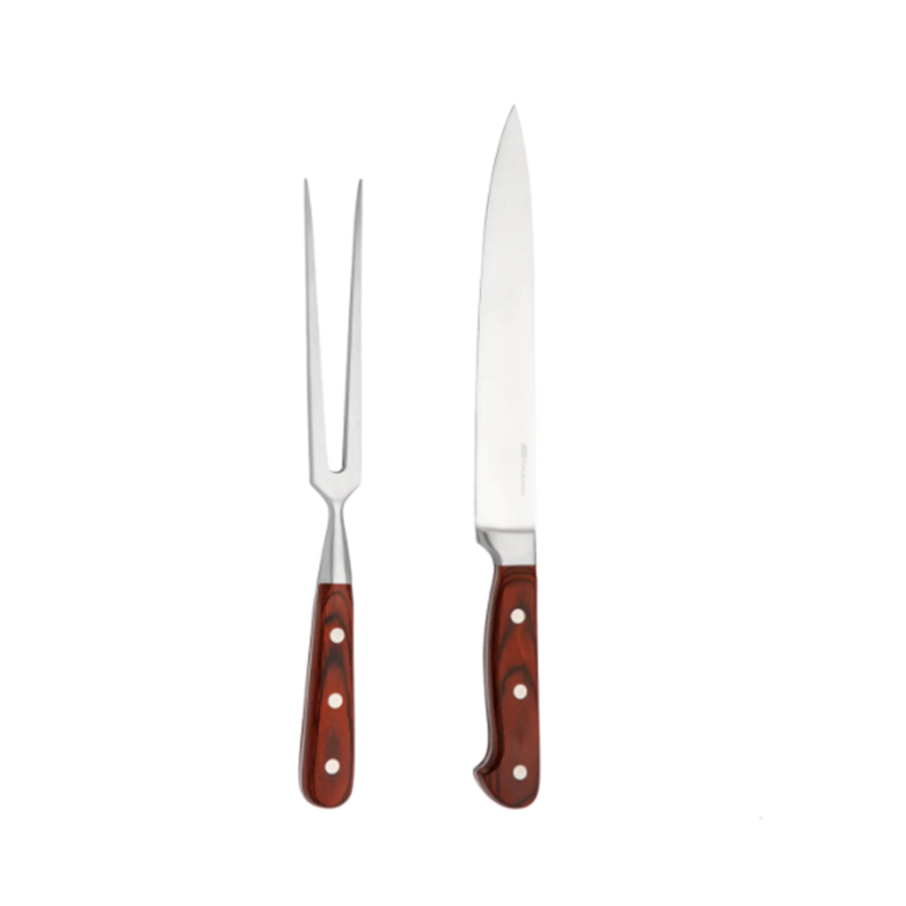 Jogo de Churrasco Fracalanza Hanzzo Wood  - 2 Peças