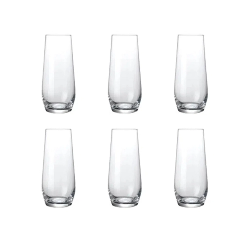 Jogo de Copos Altos Fracalanza One 550 Ml - 6 Peças Jogo de Copos Altos Fracalanza One 550 Ml - 6 Peças