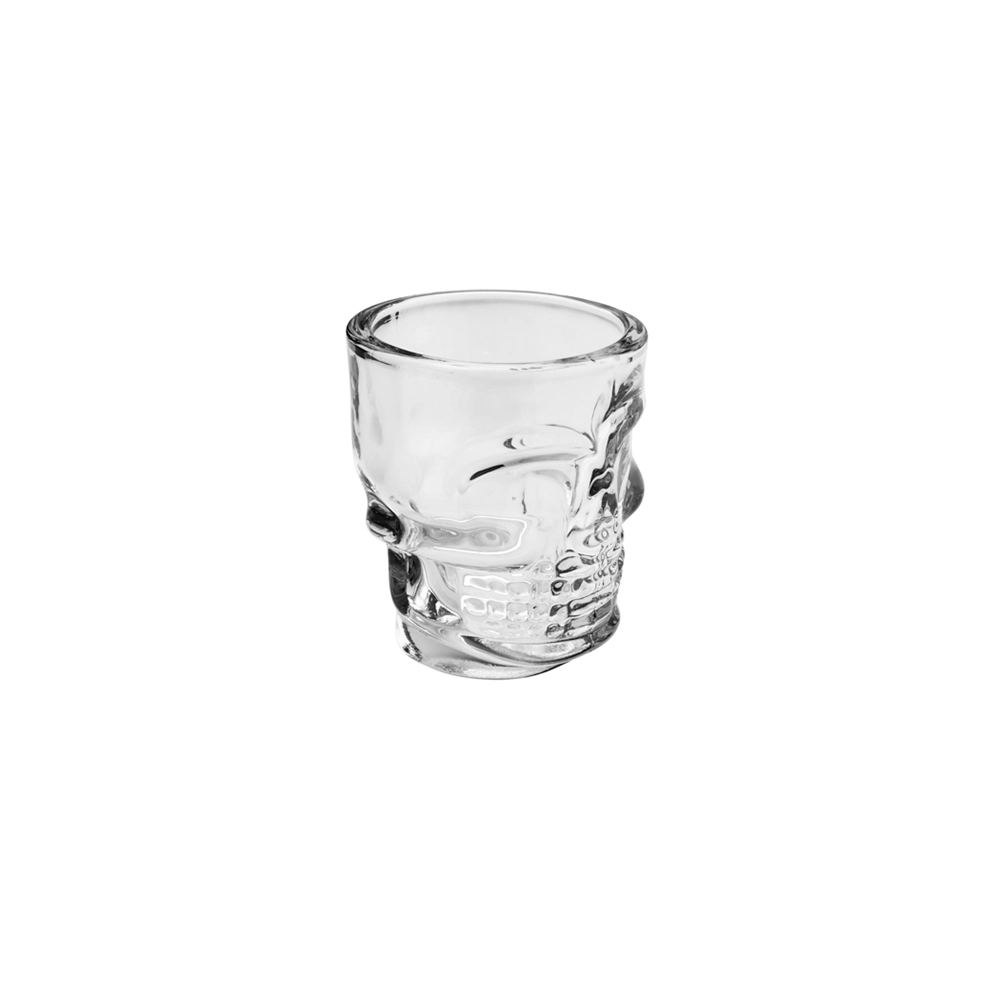 Jogo de Copos Baixos Lyor Caveira Rock Style 265 Ml - 6 Peças Jogo de Copos Baixos Lyor Caveira Rock Style 265 Ml - 6 Peças