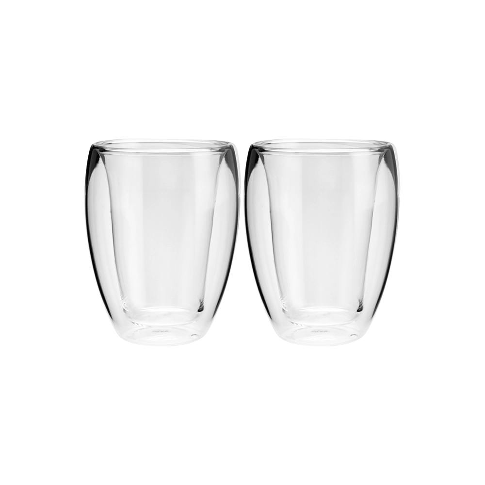Jogo de Copos Para Chá Lyor Dupla Parede 260 Ml - 2 Peças Jogo de Copos Para Chá Lyor Dupla Parede 260 Ml - 2 Peças