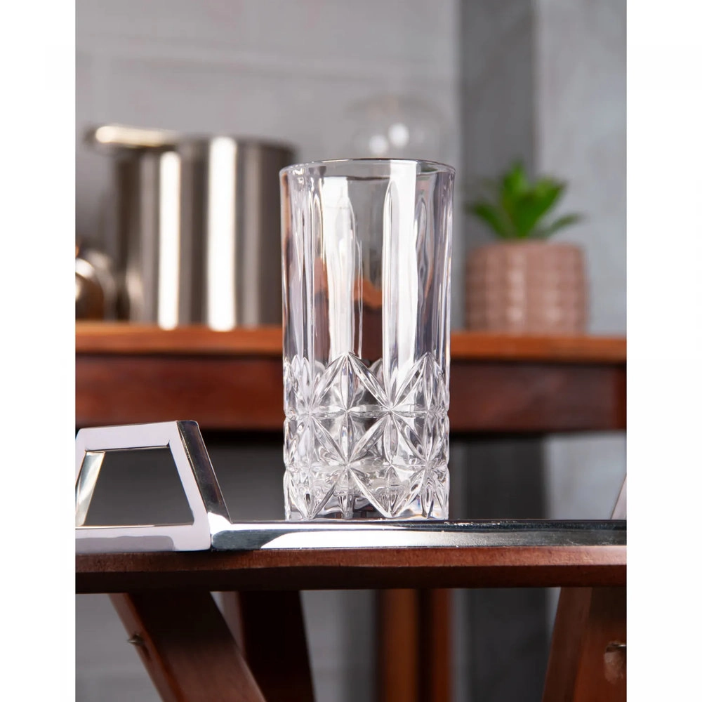 Jogo de Copos Para Long Drink Bon Gourmet Stella 330 Ml - 6 Pecas