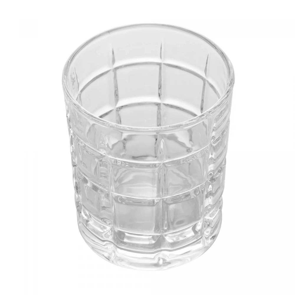 Jogo de Copos Para Whisky Bohemia Times Suqare 320 Ml - 6 Pecas