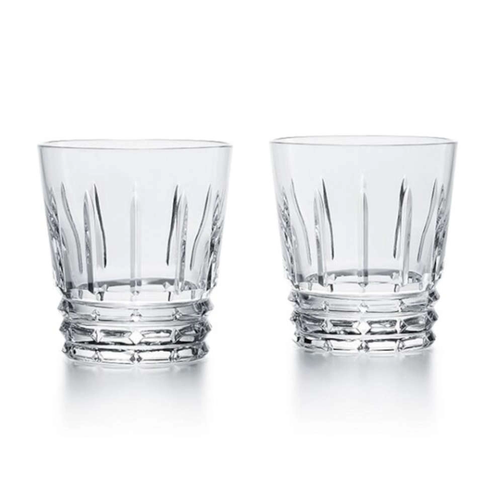 Jogo de Copos Para Whisky Em Cristal Baccarat Arlequin