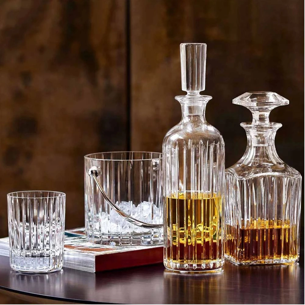 Jogo de Copos Para Whisky Em Cristal Baccarat Harmonie