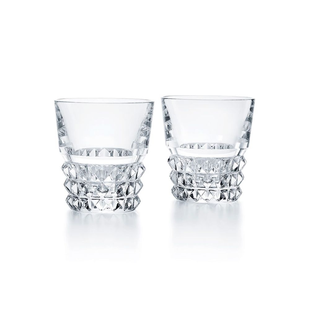 Jogo C/ 2 Copos Para Whisky Em Cristal Baccarat Louxor 200 Ml Jogo C/ 2 Copos Para Whisky Em Cristal Baccarat Louxor 200 Ml