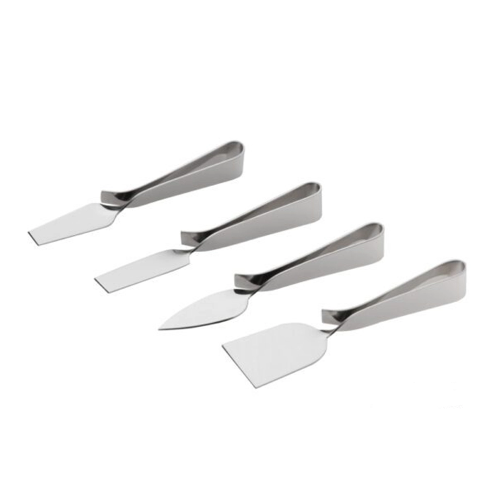 Jogo de Facas Para Queijo Cassino Aco Inox Jogo de Facas Para Queijo Cassino Aco Inox