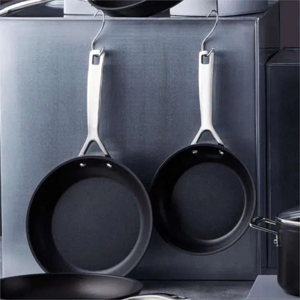 Jogo de Frigideiras Rasas Le Creuset Toughened Non-stick 24 e 28 Cm 2 Pecas