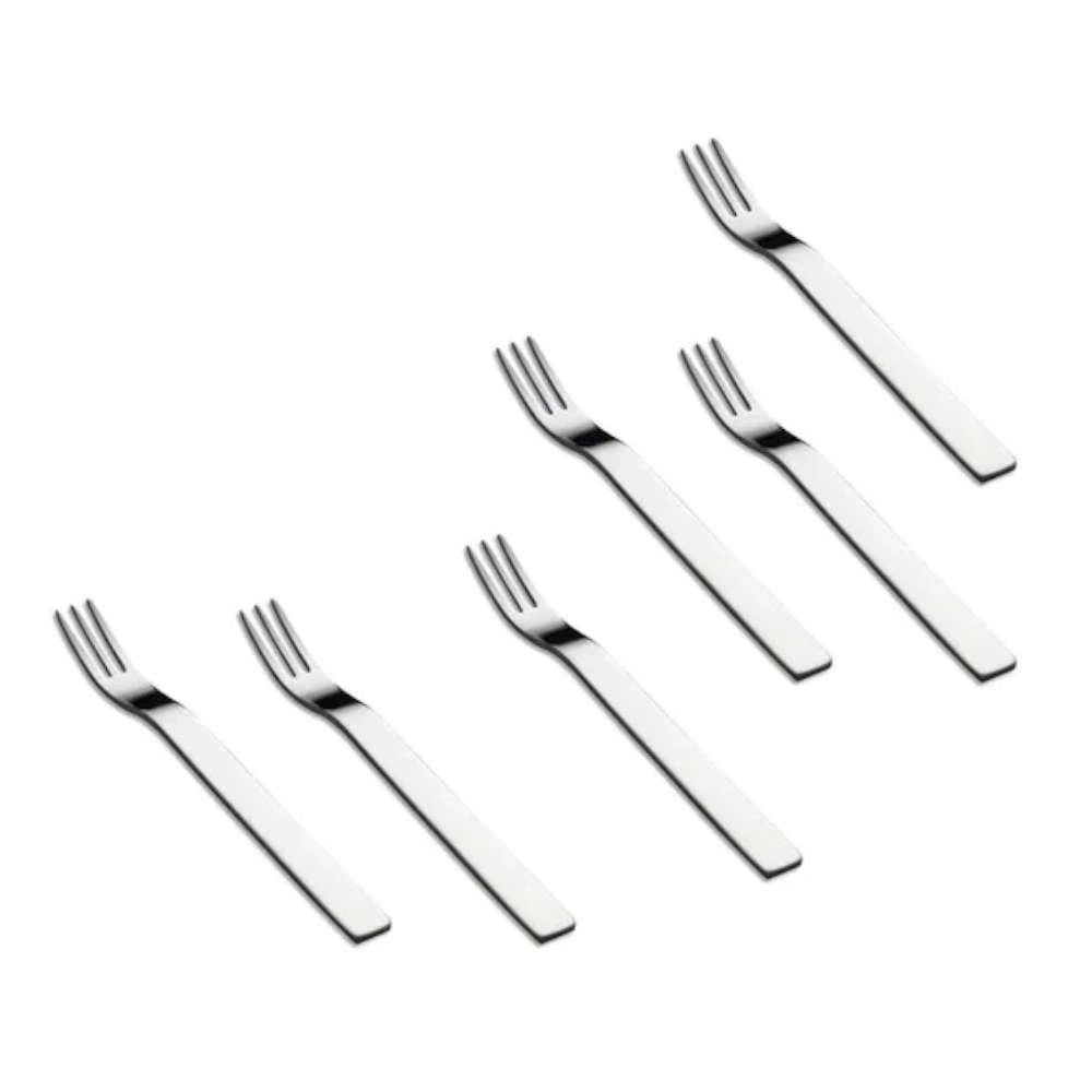 Jogo de Garfos Para Aperitivo Daniela  Aco Inox