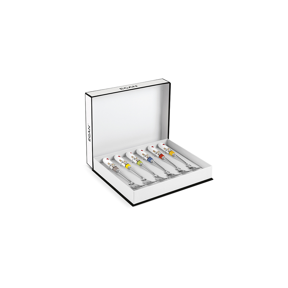 Jogo de Garfos Para Sobremesa Egan Le Casette - 6 Peças Jogo de Garfos Para Sobremesa Egan Le Casette - 6 Peças