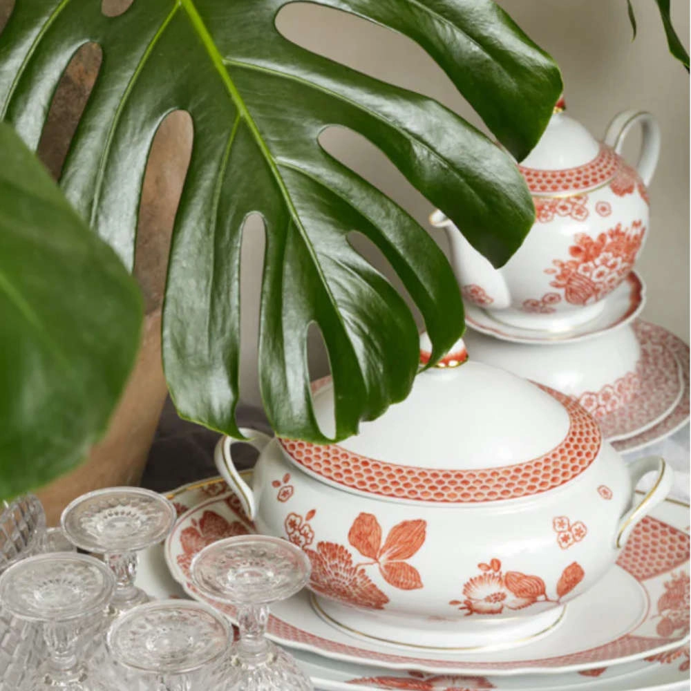 Jogo de Jantar 42 Pecas Vista Alegre Coralina