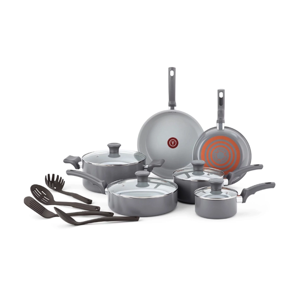 Jogo de Panelas T-fal Recycled Ceramic - 10 Peças Jogo de Panelas T-fal Recycled Ceramic - 10 Peças
