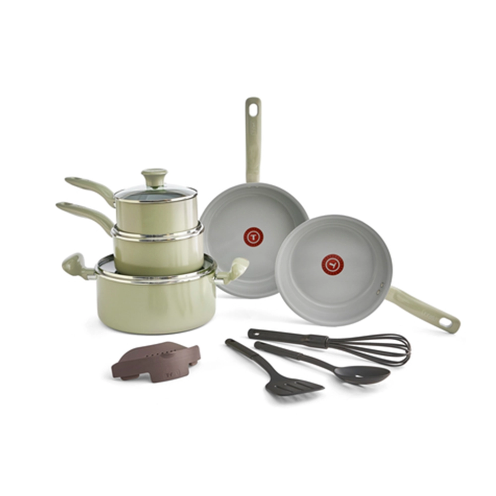 Jogo de Panelas T-fal Recycled Ceramic - 9 Peças