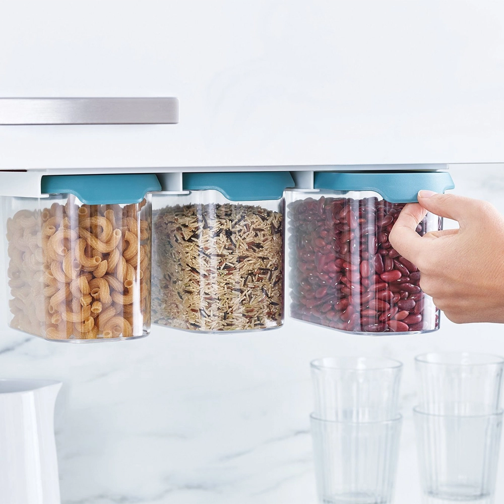 Jogo de Potes Para Armazenamento Joseph Joseph 900 Ml - 3 Peças Jogo de Potes Para Armazenamento Joseph Joseph 900 Ml - 3 Peças