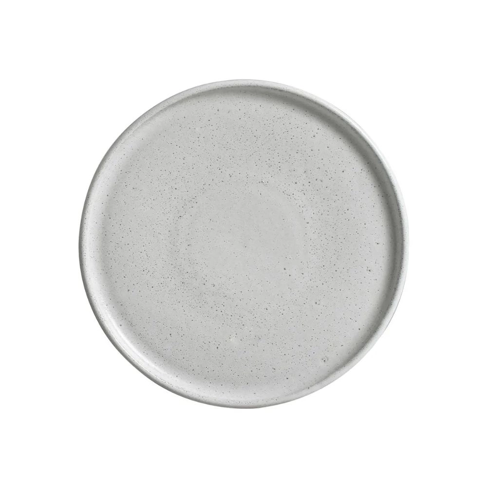 Jogo de Prato Sobremesa Porto Brasil Basic Snow - 6 Pecas