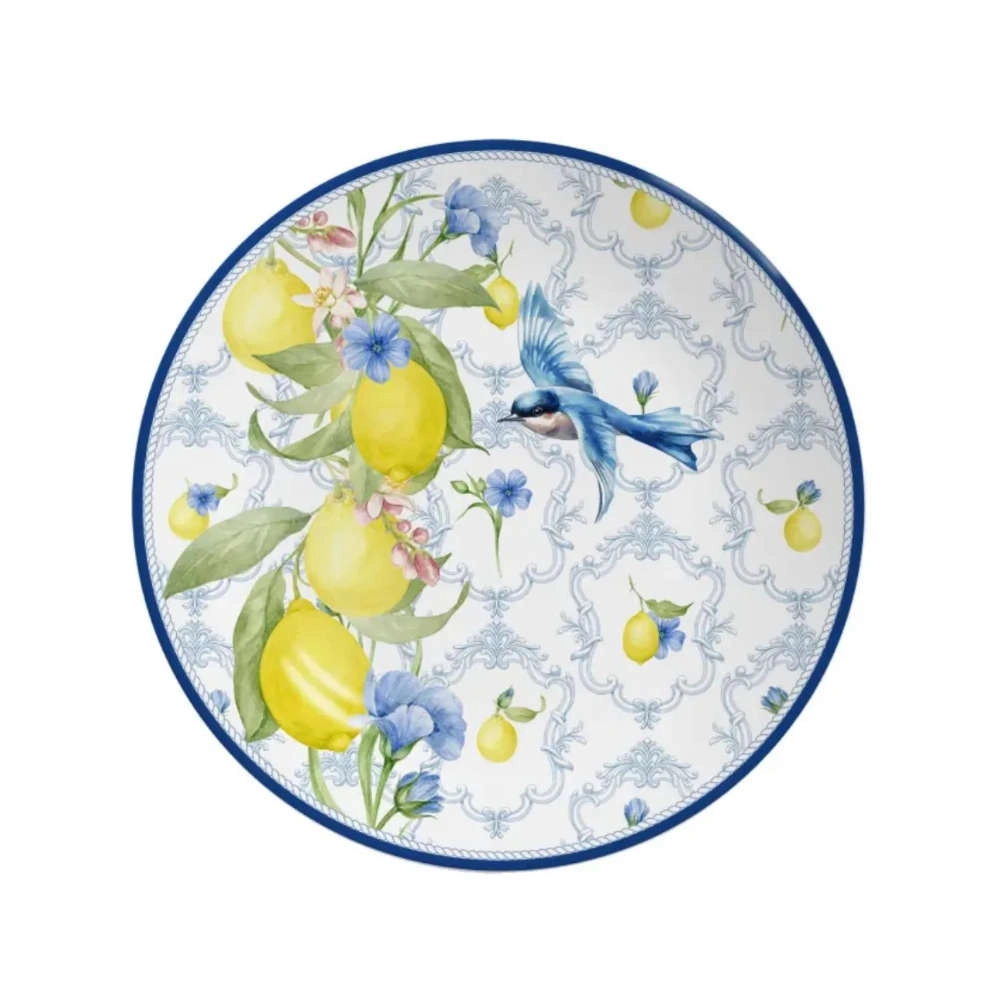 Jogo de Pratos de Sobremesa Coup Sicilia Ceramica Alleanza Jogo de Pratos de Sobremesa Coup Sicilia Ceramica Alleanza