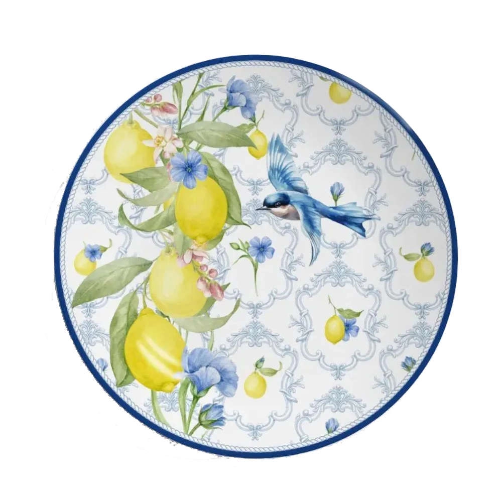 Jogo de Pratos Fundos Coup Sicilia Ceramica Alleanza 6 Pecas Jogo de Pratos Fundos Coup Sicilia Ceramica Alleanza 6 Pecas